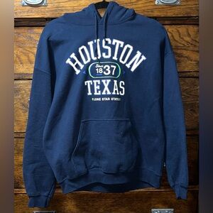 Gilden Men’s Houston Texas Pullover Hoodie